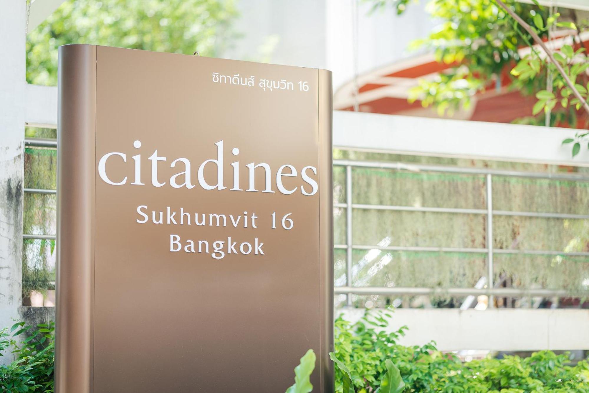 Citadines Sukhumvit 16 Bangkok Aparthotel Eksteriør bilde